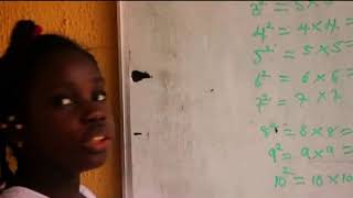 Square and square root of numbers by Deborah(Planet maths bonus video)