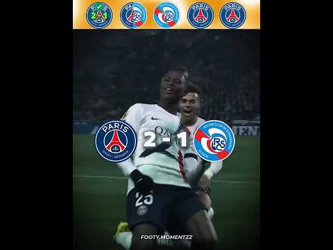 Last 5 <strong>Psg</strong> <strong>vs</strong> <strong>Strasbourg</strong> 🔥🇫🇷