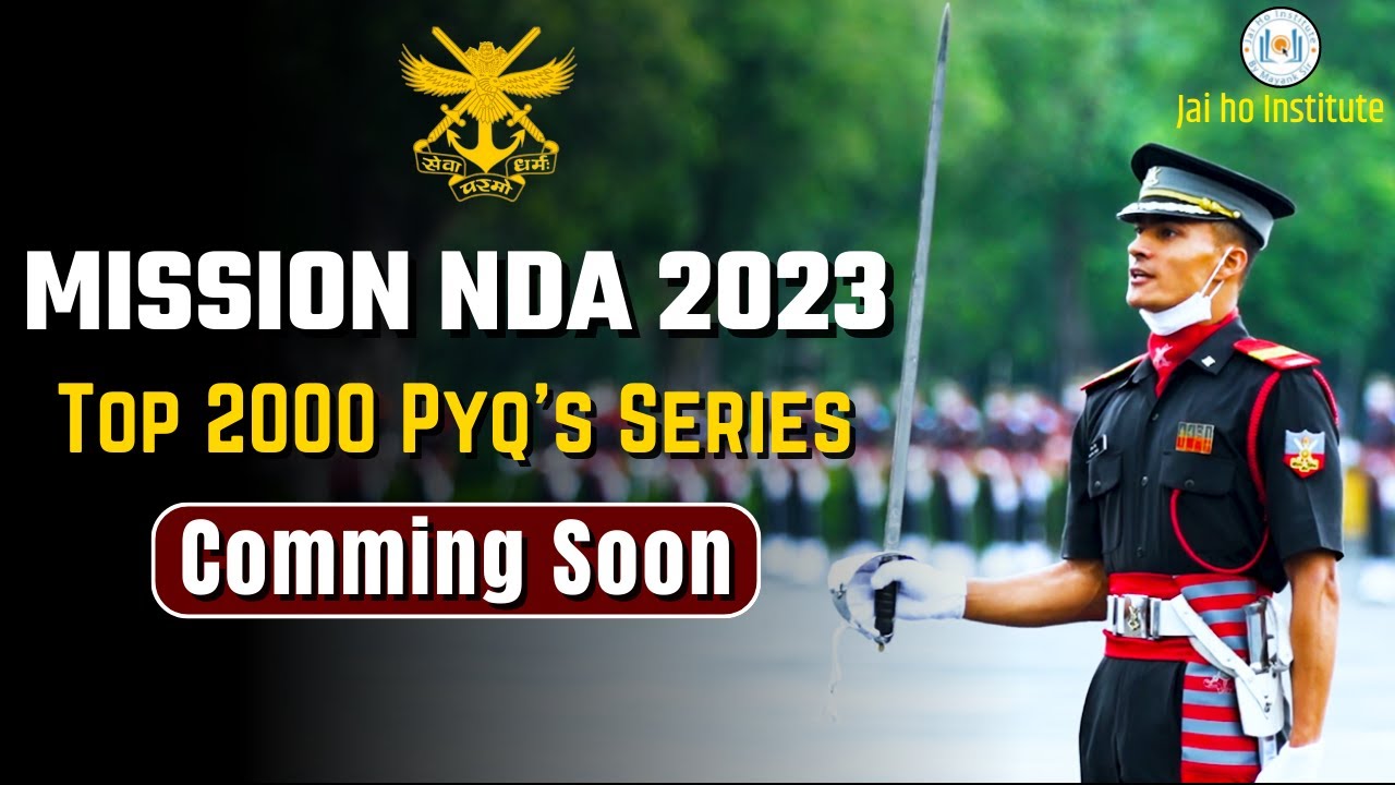 NDA Pyq's Series | Mission Nda 2023 | A Pyq's Series With Top 2000 Que ...