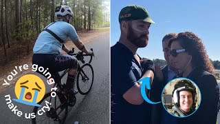 Man Cycles Across U.S. To Reunite Donor Heart With Parents