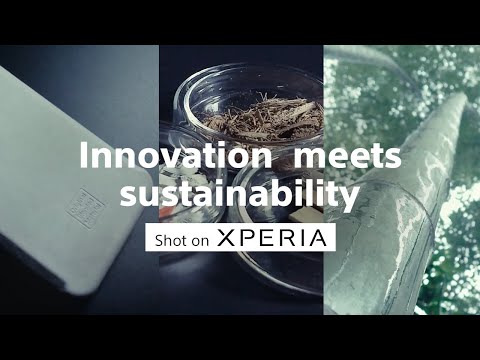 Innovation meets sustainability – the story behind Xperia’s Original Blended Material​