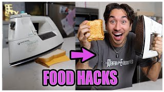 We Tested Viral 5 Minute FOOD HACKS.... (and this is what happened...)
