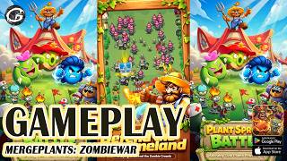 MergePlants: ZombieWar First Impressions Gameplay - New Mobile Game (Android/IOS) screenshot 2