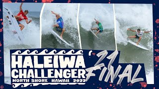 John John Florence, Jack Robinson, Kanoa Igarashi, Sam Pupo '21 Haleiwa Challenger FINAL HEAT REPLAY