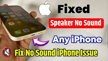 how to fix no sound issue in iphone | iphone speaker no sound problem | iPhone no sound issue