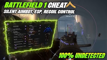 NEW Battlefield 1 cheats ? - EZ 50+ Kills per game! Undetected Aimbot, ESP & Radar!