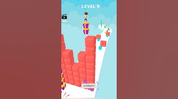 ●︿● Cube Stacker Surfer 3D ●︿● Completed leave #9 #shorts #game #subscribe