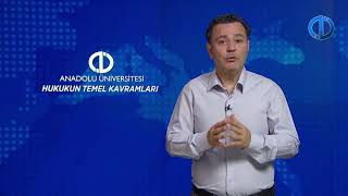 HUKUKUN TEMEL KAVRAMLARI - Ünite 6 Konu Anlatımı