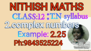 Class:12, Example 2.25, Find the Rectangular form of complex numbers given in product