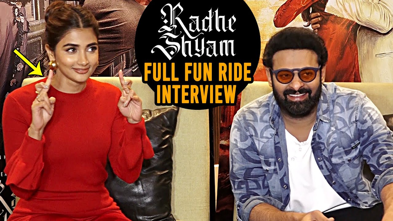 Prabhas And Pooja Hegde Full Fun Ride Interview | Radhe Shyam | Radha Krishna Kumar | Daily Culture