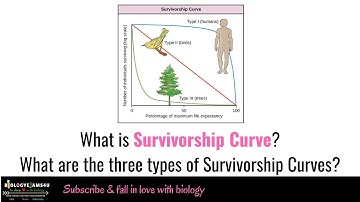 What is Survivorship curve? 3 types of Survivorship curves with examples