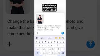 background editing with ai #youtubeshorts #ai