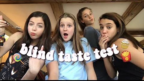 BLINDFOLDED TASTE TEST