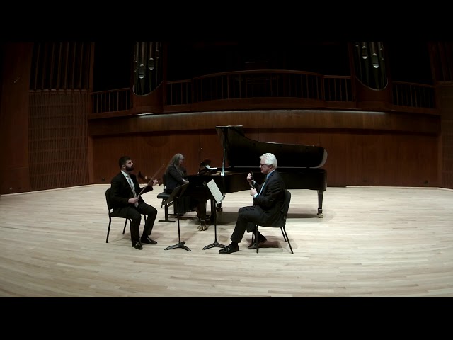 Milhaud: Suite for Violin, Clarinet and Piano - Nathan Olson, Paul Garner, Liudmila Georgievskaya class=