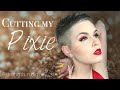 How I Cut my Pixie 💈✂️