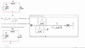 Frequency Response and Filters: Extra Problem #4