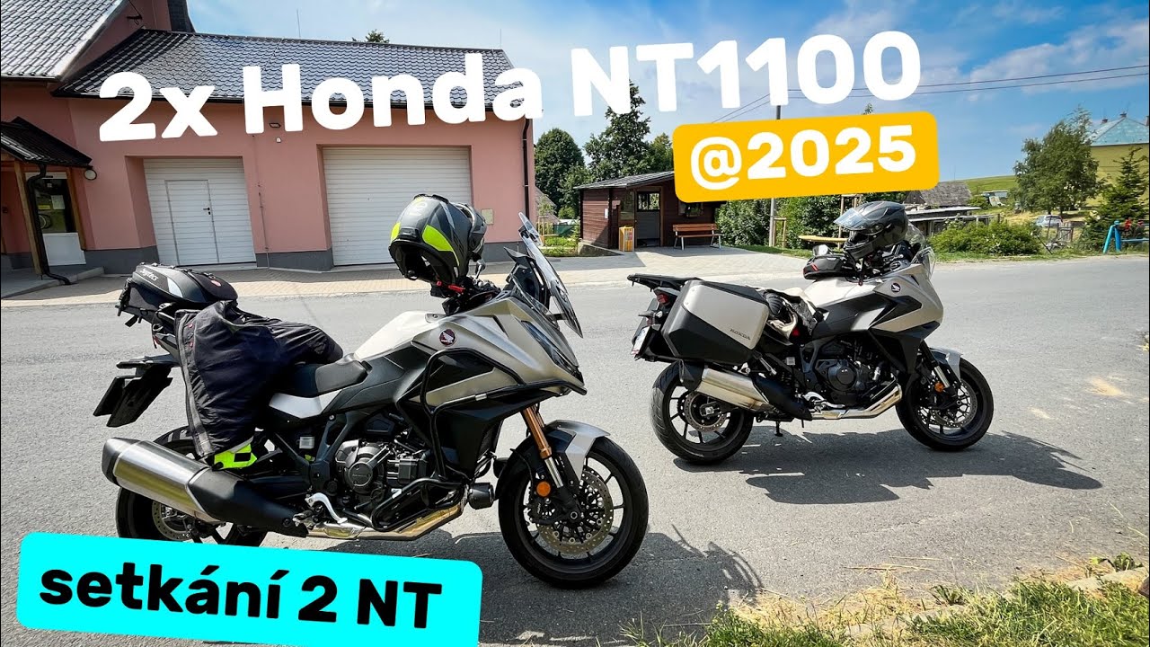 Honda NT1100 (2025) - setkání 2 NT (CZ)
