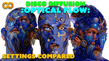 Video Input Disco Diffusion Optical Flow Blend Settings Compared : Get Smoother Results 5.5 5.6