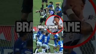 Neymar’s reaction after 23 players got red cards in one match.😳😨
