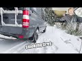 4x4 Sprinter Camper SNOW TEST