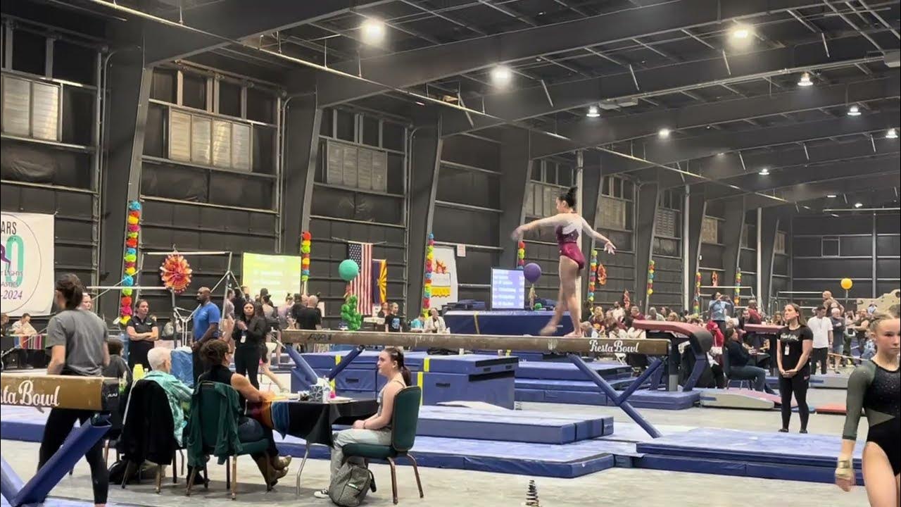 Amanda Dominguez 2025 level 10 Fiesta Bowl Invitational Beam 8