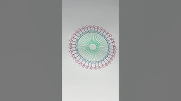 Beautiful Soirograph #howtodraw #asmr #spirograph #satisfying #usa #viral #pattern #art #skills #usa