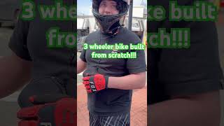New Jersey mechanic making 3 wheeler bikes from scratch!! Check it out!! 📍📍