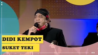 Didi Kempot - Suket Teki Lirik (Live Konser Amal dari Rumah)