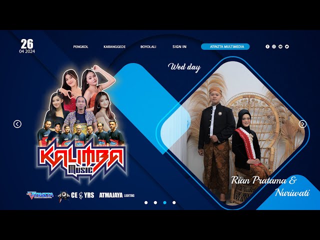 Live - KALIMBA Music - CE u0026 YRS Audio - Wedding Rian u0026 Nuriwati - Karanggede, Boyolali - 26 04 2024 class=