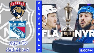 NHL GAME PLAY BY PLAY PANTHERS VS RANGERS