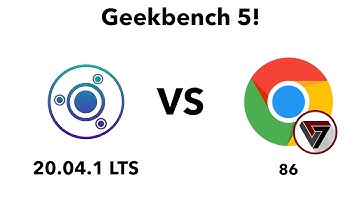 Ubuntu Web Remix 20.04.1 LTS vs Chrome OS 86 (Fyde OS v11.0 Preview 1) - Geekbench 5!