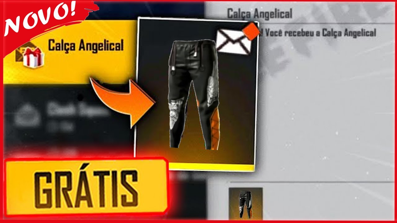 Como comprar e conseguir a calça angelical no Free Fire