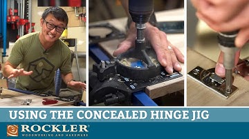 Easiest Way to Install European Cabinet Hinges | Concealed Hinge Drilling System