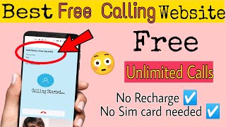 How to Make free Unlimited Calls  Without Mobile number | No app