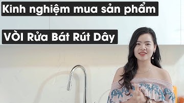 KINH NGHIỆM MUA VÒI RỬA BÁT DÂY RÚT | Vòi rửa chén dây rút Konox - mẫu vòi rửa bát rút dây hot nhất