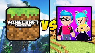 &quot;MINECRAFT POCKET EDITION VS PK XD&quot; (Minecraft PE, PKXD, Mobile Games, iOS, Android)