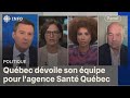 Panel politique  genevive biron  la tte de sant qubec