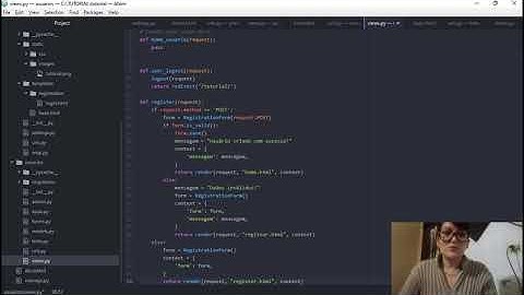 Aula 5 - Python 3 com Django - Cadastro de Usuário