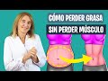 PERDER GRASA sin perder MASA MUSCULAR | Pérdida de grasa y masa muscular | Nutrición deportiva