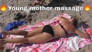 ASMR Massage - Gentle Beach Massage for a Mom by Luo Dong
