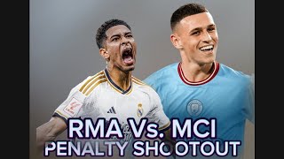 REAL MADRID VS MANCHESTER CITY | PENALTY SHOOTOUT