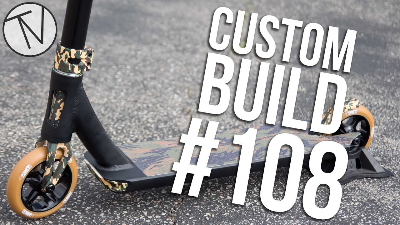 Custom Build 108 Ft Tanner Fox The Vault Pro Scooters Youtube