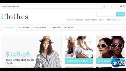 Tutorial Responsive Clothes Store Magento Theme by Buztheme.com