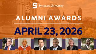 2026 Syracuse University Alumni Awards