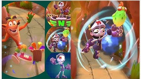 CRASH BANDICOOT: ON THE RUN - NITRO NINA CORTEX