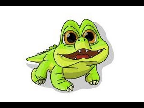 How to draw Croc from The Pirate Fairy - YouTube