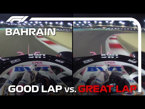 Good Lap vs Great Lap, with Sergio Perez | Bahrain Grand Prix