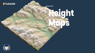 How to use height maps to make landscapes in Blender [3.0] [+making your own height map]