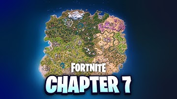 Fortnite Chapter 7 MAP is HERE! Showcase of the new map
