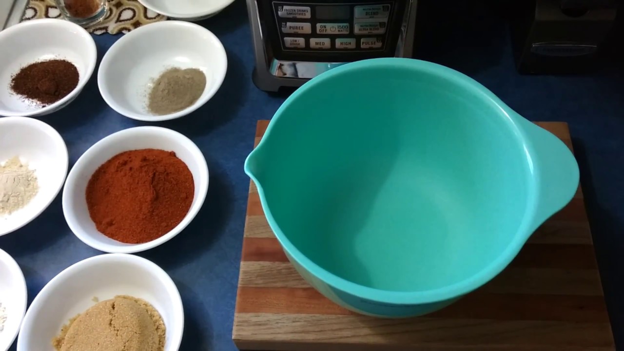 BBQ Rub Recipe - YouTube